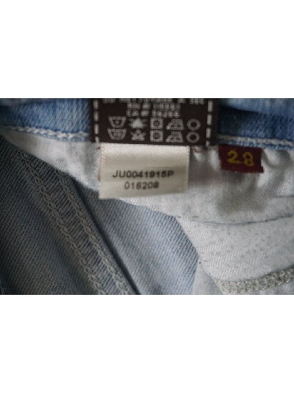7 For All Mankind Women Blue Skinny Jeans – Size 28 - Picture 6 of 11